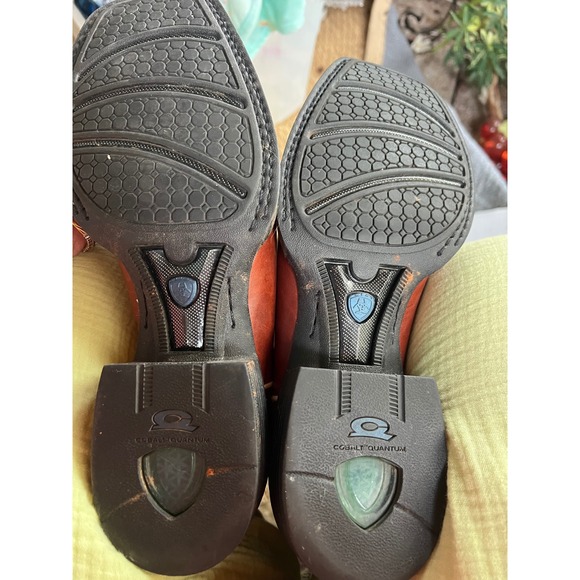 Ariat Men's Leather Tennessee UT Vols Western Boots Size 8.5 D worn Once - Picture 11 of 12